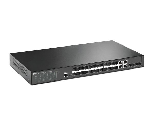 TP-LINK JetStream 28-Port Gigabit SFP L2 Managed Switch (T2600G-28SQ) – Image 3