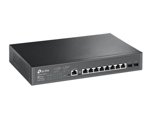TP-Link T2500G-10MPS 8-Port Gigabit L2 Managed PoE+ 2xSFP – Image 3