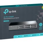 TP-Link TL-SG1024D Switch 24 Ports Gigabit (Bureau/Rackable, Boîtier Métal)