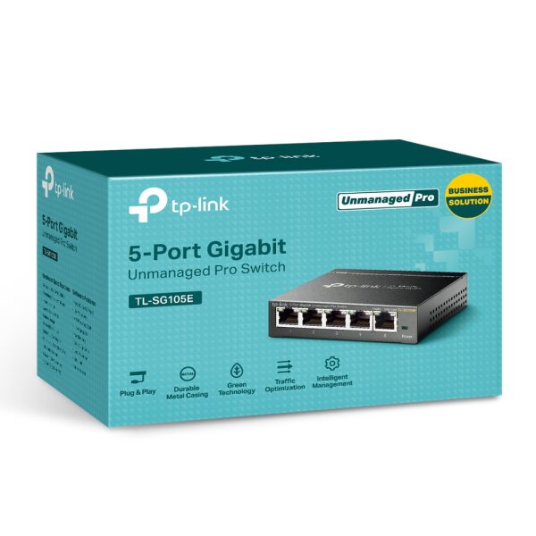 TP-Link TL-SG105E 5 ports Gigabit. – Image 2