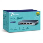 TP-Link TL-SG108 Switch 8 Ports Gigabit (Bureau, Boîtier Métal)