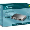 TP-Link TL-SG108PE 8-Port Gigabit Easy Smart Switch with 4-Port PoE – Image 2