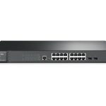 TP-Link TL-SG3216 Switch Administrable Niveau 2 avec 16 Ports Gigabit (2 Ports SFP, Rackable)