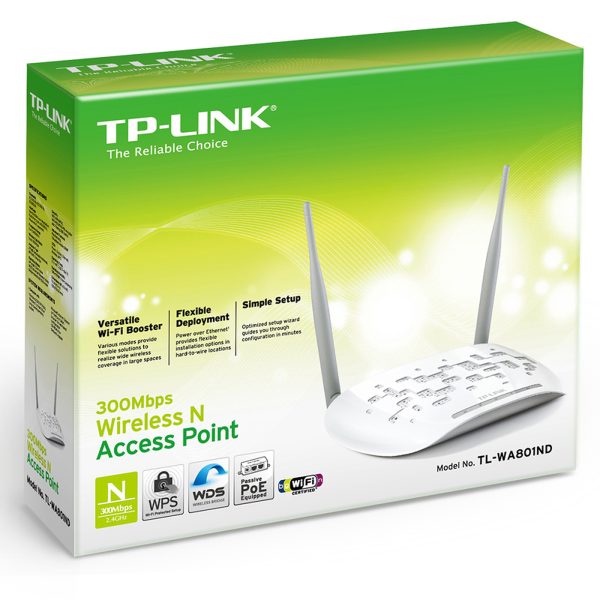TP-LINK TL-WA801ND Point d'accès sans fil N 300 Mbps – Image 2