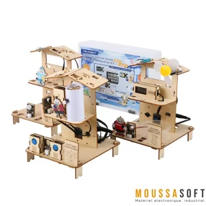 Kit robotique éducatif pour maison intelligente IOT QE023 – niveau 1